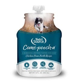 NUTRISOURCE NUTRISOURCE Come-Pooch-A Broth Chicken 12OZ