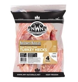 Northwest Naturals NORTHWEST NATURALS Frozen Raw Turkey Necks 4 Pack