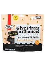 Primal Pet Foods ! PRIMAL Dog Treats Give Pieces a Chance Beef With Broth 4OZ