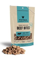 Vital Essentials VITAL ESSENTIALS Freezedried Beef Bites  Dog Treats