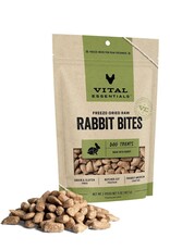 Vital Essentials VITAL ESSENTIALS Freezedried Rabbit Bites Dog Treats