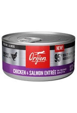 ORIJEN ORIJEN Chicken and Salmon Entree Kitten & Cat Wet Canned Food 3oz