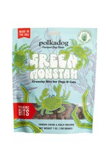 POLKADOG POLKA DOG Green Monstah Treats Bits 7OZ