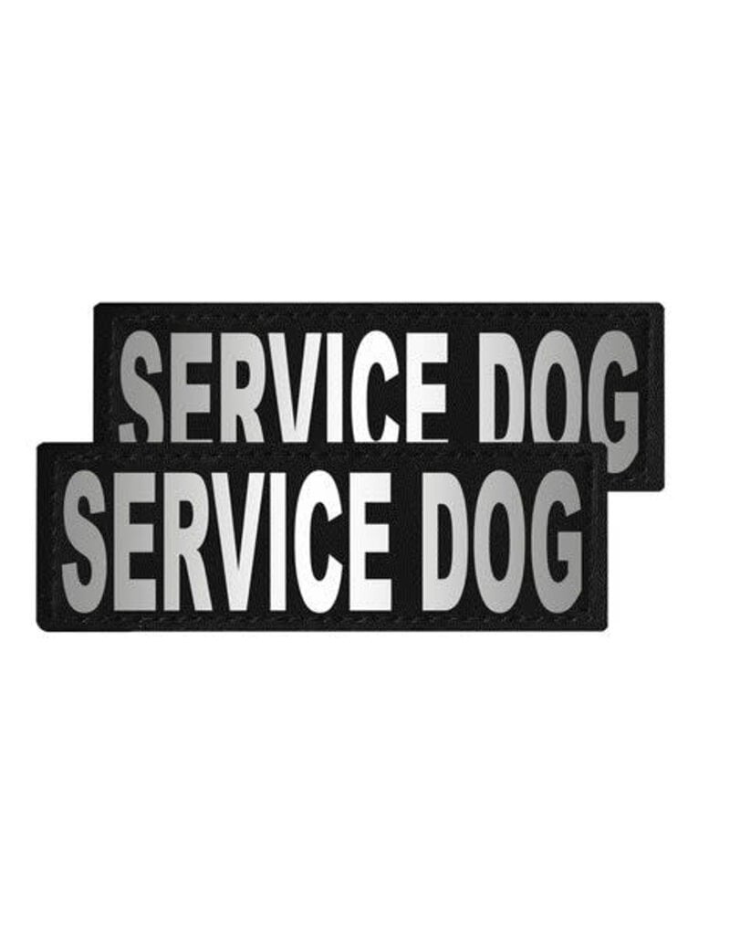 DOGLINE DOGLINE Service Dog Reflective Patch 2pk