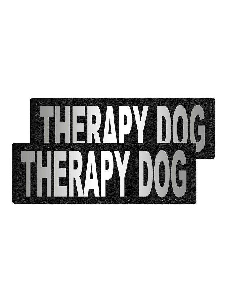 DOGLINE DOGLINE Therapy Dog Reflective Patch 2pk