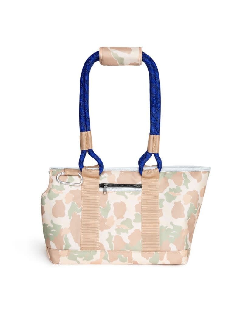 Roverlund ROVERLUND Out and About Pet Tote Desert Camo and Blue