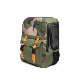 Roverlund ROVERLUND Ready For Adventure Pet Backpack Camo and Orange