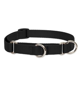 LUPINE Martingale Dog Collar Black