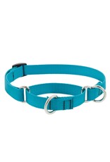 LUPINE Martingale Dog Collar Aqua