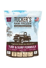 TUCKERS Frozen Raw Complete Dog Food Surf and Turf 3lb