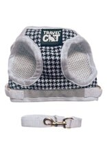 Travel Cat TRAVEL CAT Houndstooth  Leash & Harness Set