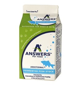 Answers Pet Food ANSWERS Fermented Fish Stock Pint (16oz)