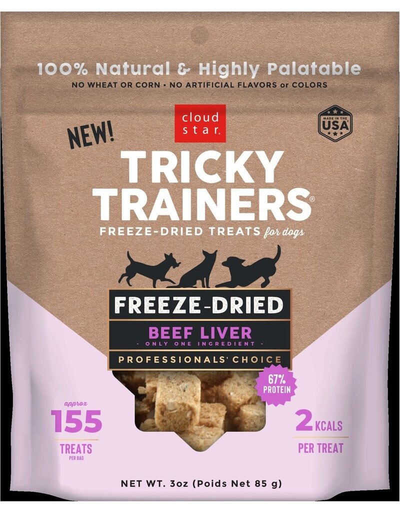 Cloud Star CLOUD STAR Tricky Trainers Freeze-dried Beef Liver
