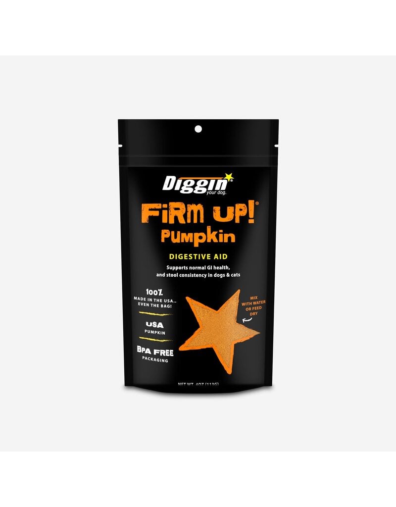 Diggin Your Dog DIGGIN YOUR DOG Firm Up Dehydrated Pumpkin Supplement