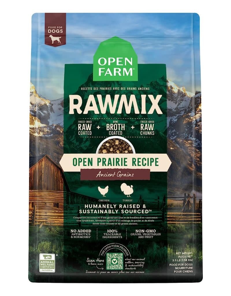 Open Farm OPEN FARM RawMix Dog Food Ancient Grain Open Prairie