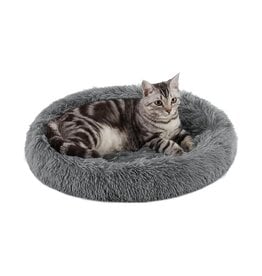 OUTWARD HOUND OUTWARD HOUND Calming Oval Cat Bed Grey