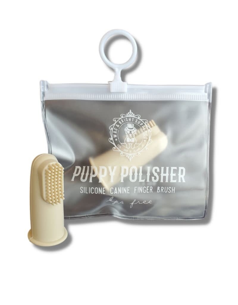 WAG & BRIGHT SUPPLY CO WAG & BRIGHT Puppy Polisher Finger Brush