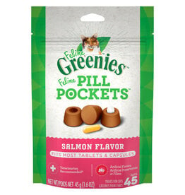 GREENIES GREENIES Pill Pockets for Cats Salmon 1.6oz