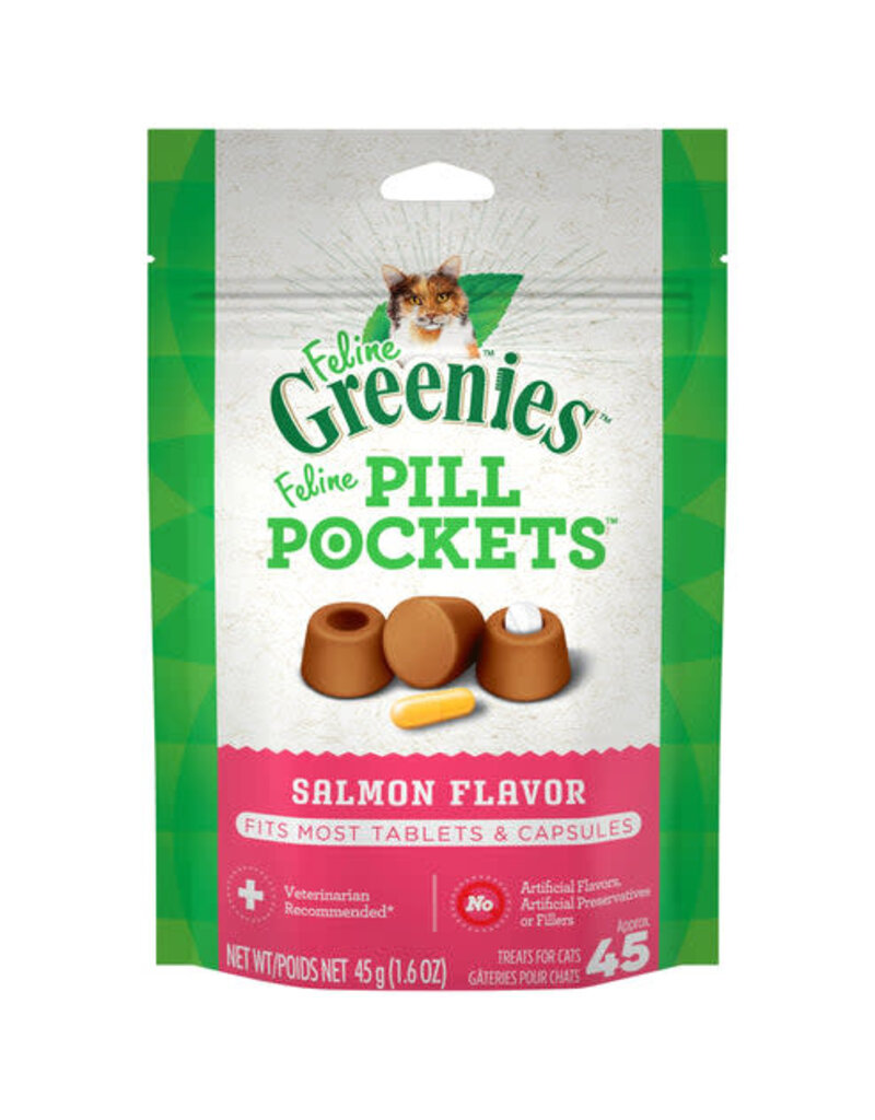 GREENIES GREENIES Pill Pockets for Cats Salmon 1.6oz