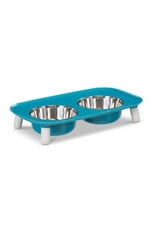 Messy Mutts MESSY MUTTS Elevated Feeder Blue