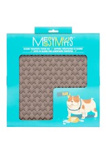 Messy Mutts MESSY MUTTS Silicone Lick Mat Warm Grey Large