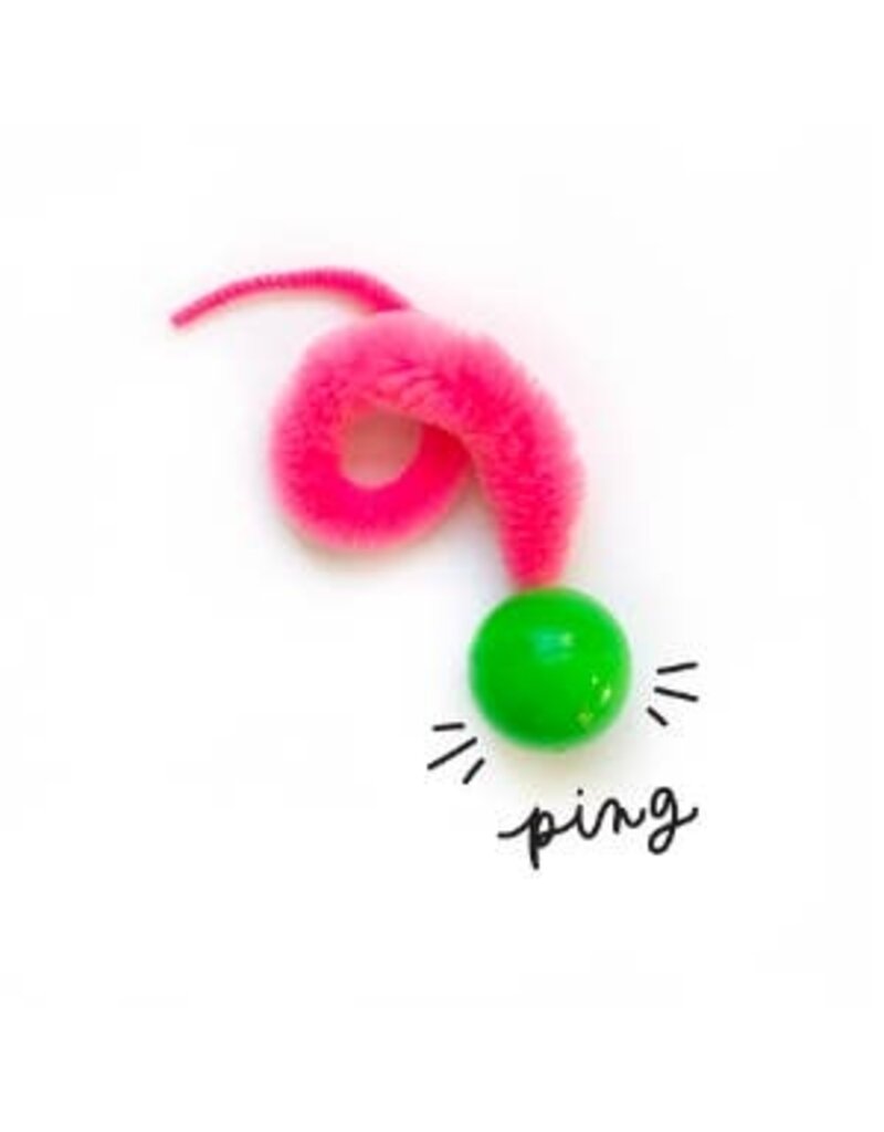 DEZI & ROO Wiggly Ping Cat Toy