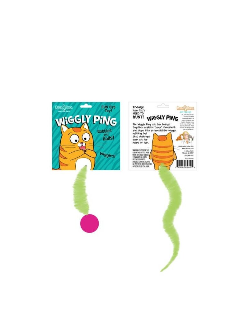 DEZI & ROO Wiggly Ping Cat Toy