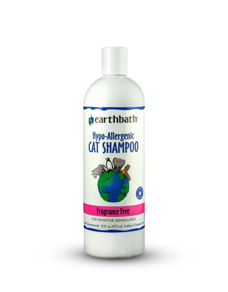 EARTHBATH Hypo Allergenic Cat Shampoo 16OZ