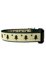 SEW FETCH Dog Collar Old Maine Flag