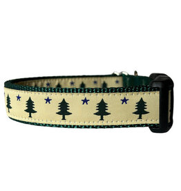 SEW FETCH Dog Collar Old Maine Flag