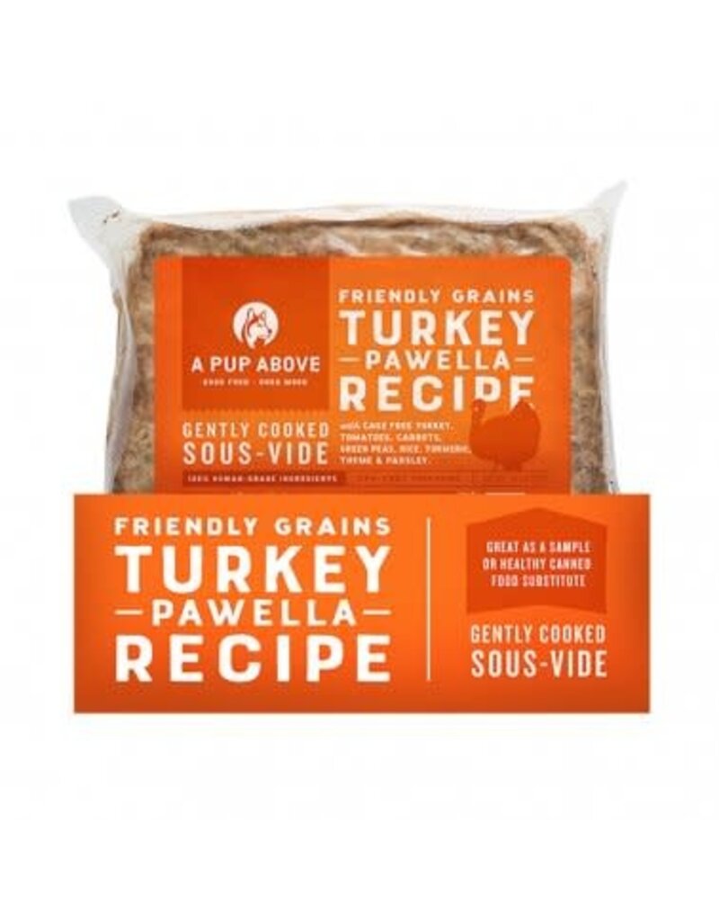 A PUP ABOVE A PUP ABOVE Gently Cooked Dog Food Turkey Pawella 12LB