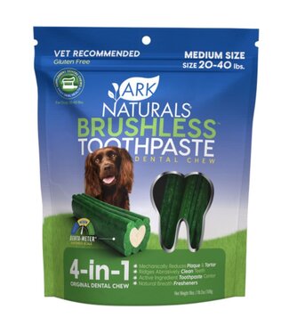 ARK NATURALS ARK NATURALS Breathless Brushless Medium 20-40 lb Dog 18oz