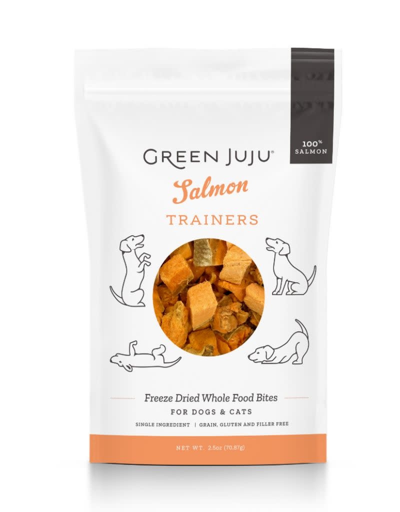 GREEN JUJU Dog Treat Training Salmon 2.5OZ The Fish & Bone