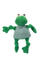 HUGGLEHOUNDS HUGGLEHOUNDS Knottie Frog Dog Toy Large