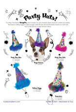 HUXLEY & KENT HUXLEY & KENT Pet Party Hat Birthday Balloons