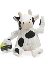 HUGGLEHOUNDS HUGGLEHOUNDS Barnyard Cow Knottie Toy