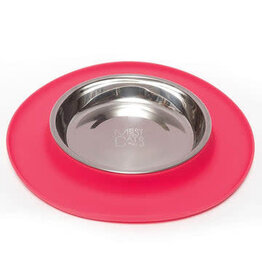 Messy Mutts MESSY MUTTS Single Cat Bowl Red