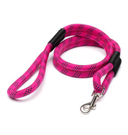 Roverlund ROVERLUND Leader of the Pack Leash Magenta and Black