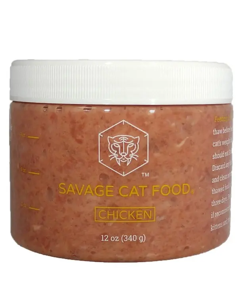 Savage Cat SAVAGE CAT Frozen Raw Cat Food Chicken