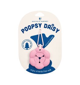 Spotted by Humphrey SPOTTED BY HUMPHREY Poopsie Daisy Dog Poop Bag Holder Pink