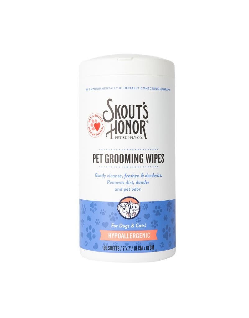 Skouts Honor SKOUTS HONOR Pet Grooming Wipes 80CT
