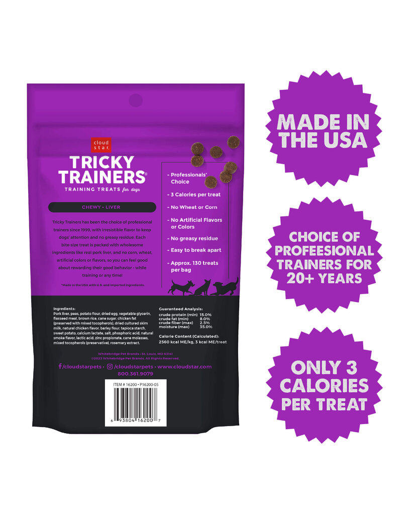 Cloud Star CLOUD STAR Tricky Trainers Soft & Chewy Liver