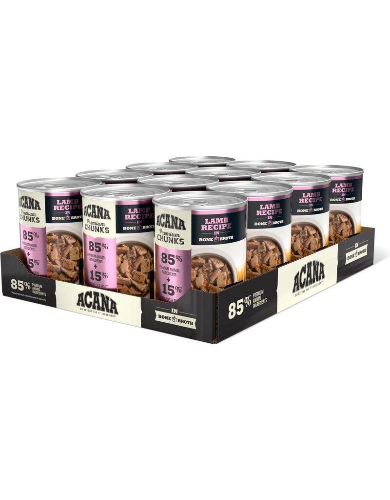 Acana ACANA Grain-Free Premium Chunks Canned Dog Food 12.8oz CASE/12 Lamb