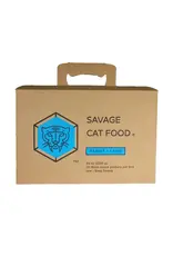 Savage Cat SAVAGE CAT Frozen Raw Cat Food Rabbit and Lamb 3OZ 28PK