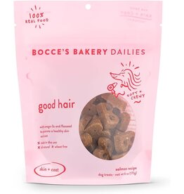 Bocces Bakery BOCCE'S Soft & Chewy Dailies Functional Dog Treats 6oz Good Hair