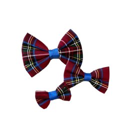 Chuckle Hounds CHUCKLE HOUNDS Bow Tie Blanket Plaid