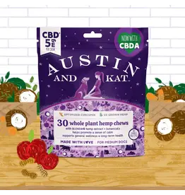 AUSTIN & KAT AUSTIN & KAT Original  CBD Soft Chews for Dogs 5mg