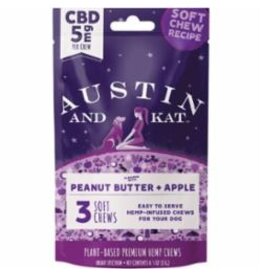 AUSTIN & KAT AUSTIN & KAT Original CBD Soft Chew Travel Pack 5mg