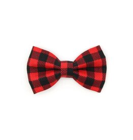 Made by Cleo MADE BY CLEO Cat Bow Tie Cozy Cabin Red