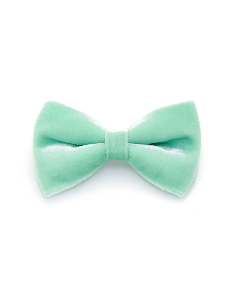 Made by Cleo MADE BY CLEO Cat Bow Tie Velvet Mint